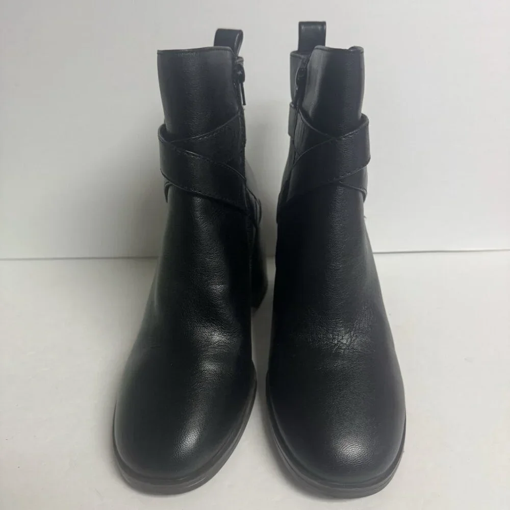 Crown Vintage Womens Courla Boot Black Size 9.5 M